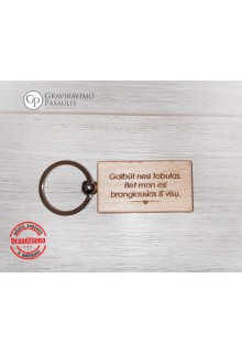 Raktų pakabukas „Galbūt nesi tobulas..."